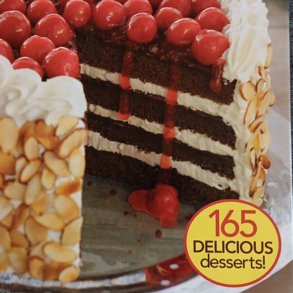Desserts Hardcover Cookbook With 165 Recipes, Cakes Cookies Sweets Treats - Picture 3 of 14